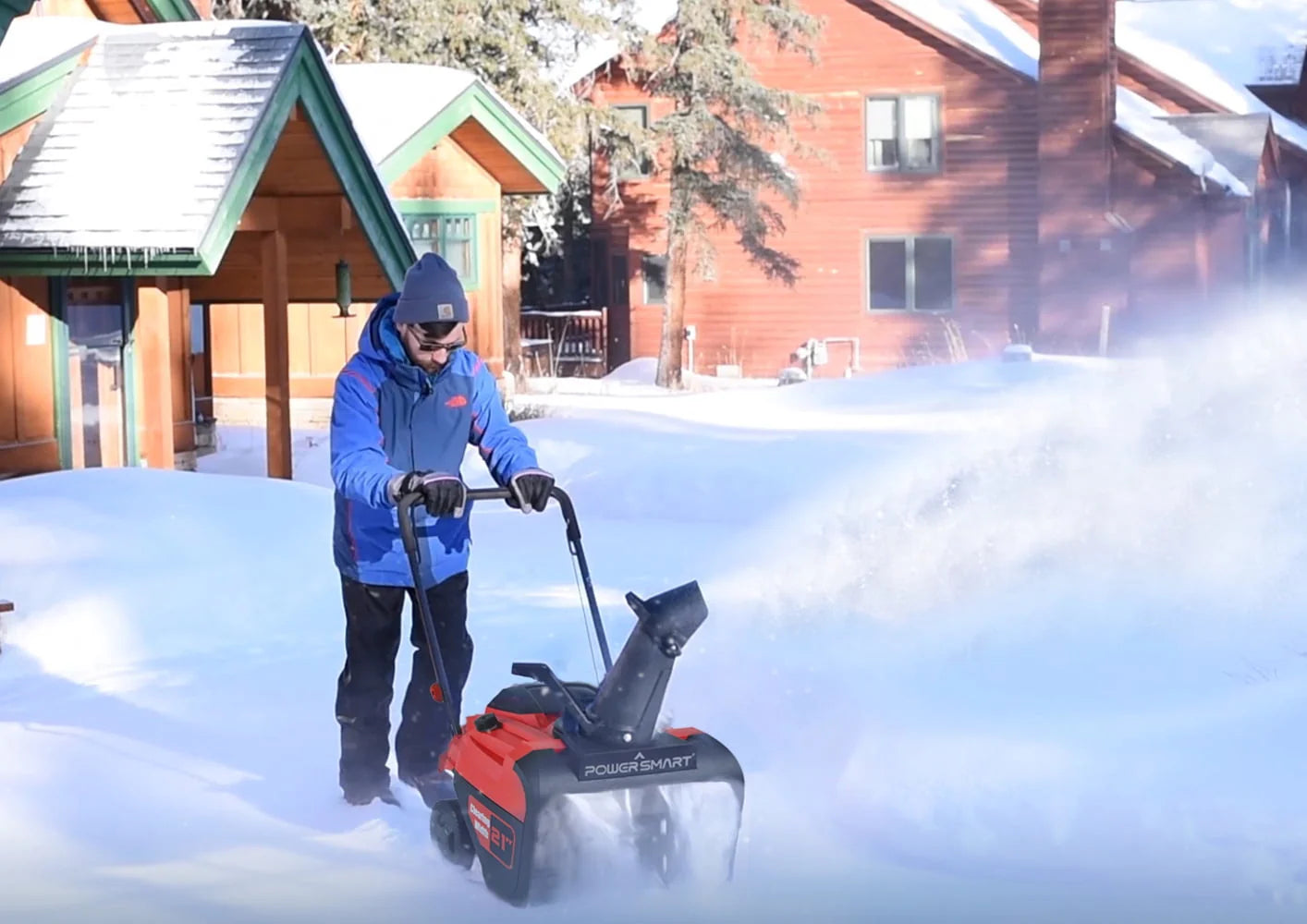 21 inch Single Stage Gas Snow Blower J73595