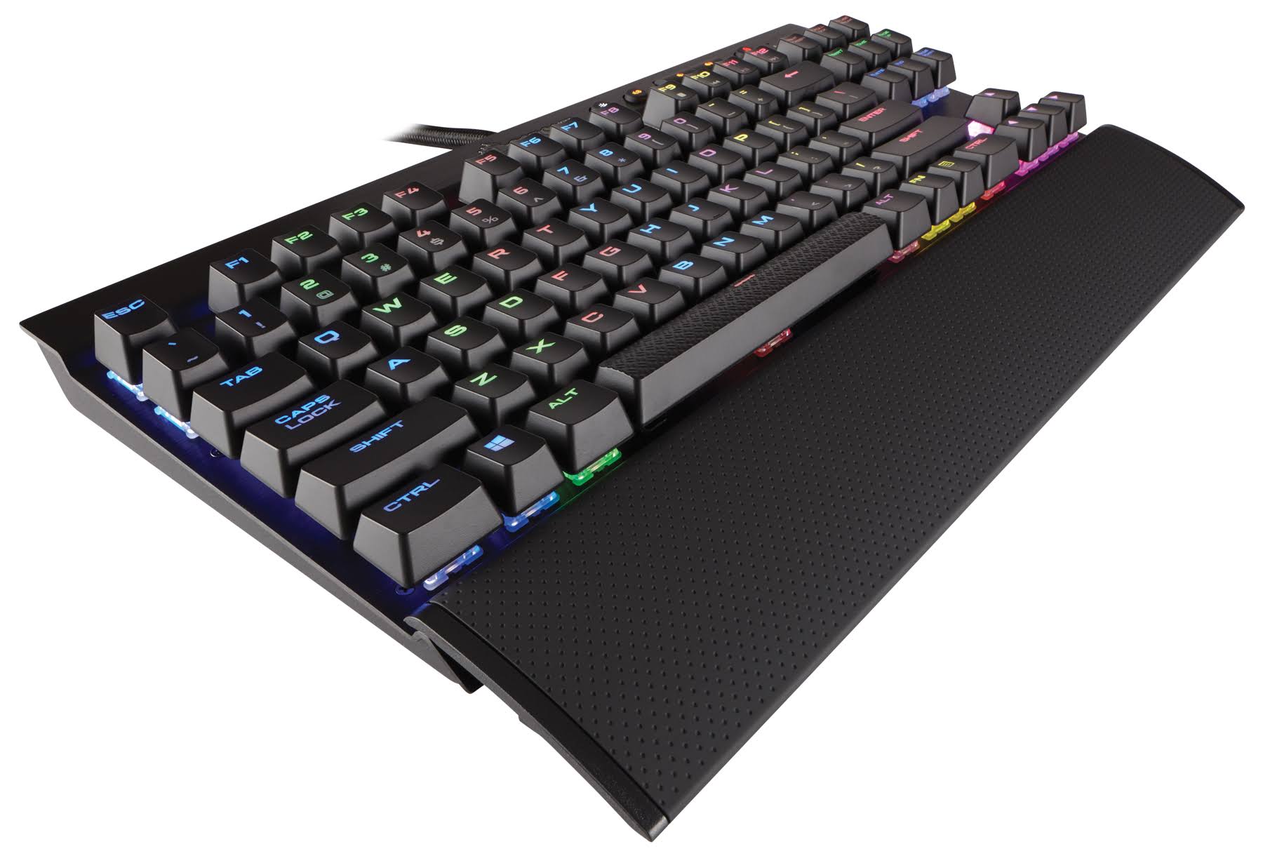Compact Mechanical Gaming Keyboard with Cherry MX Speed RGB E8321