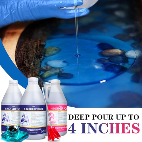 240OZ Crystal Clear Self-Leveling Casting Epoxy Resin A48476