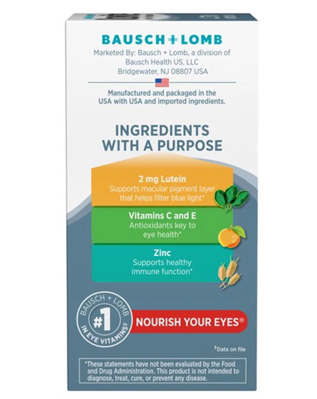 120 Tablets with Lutein Tablets W532