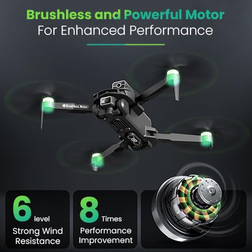 8K Camera Drone with 3 Batteries S801462
