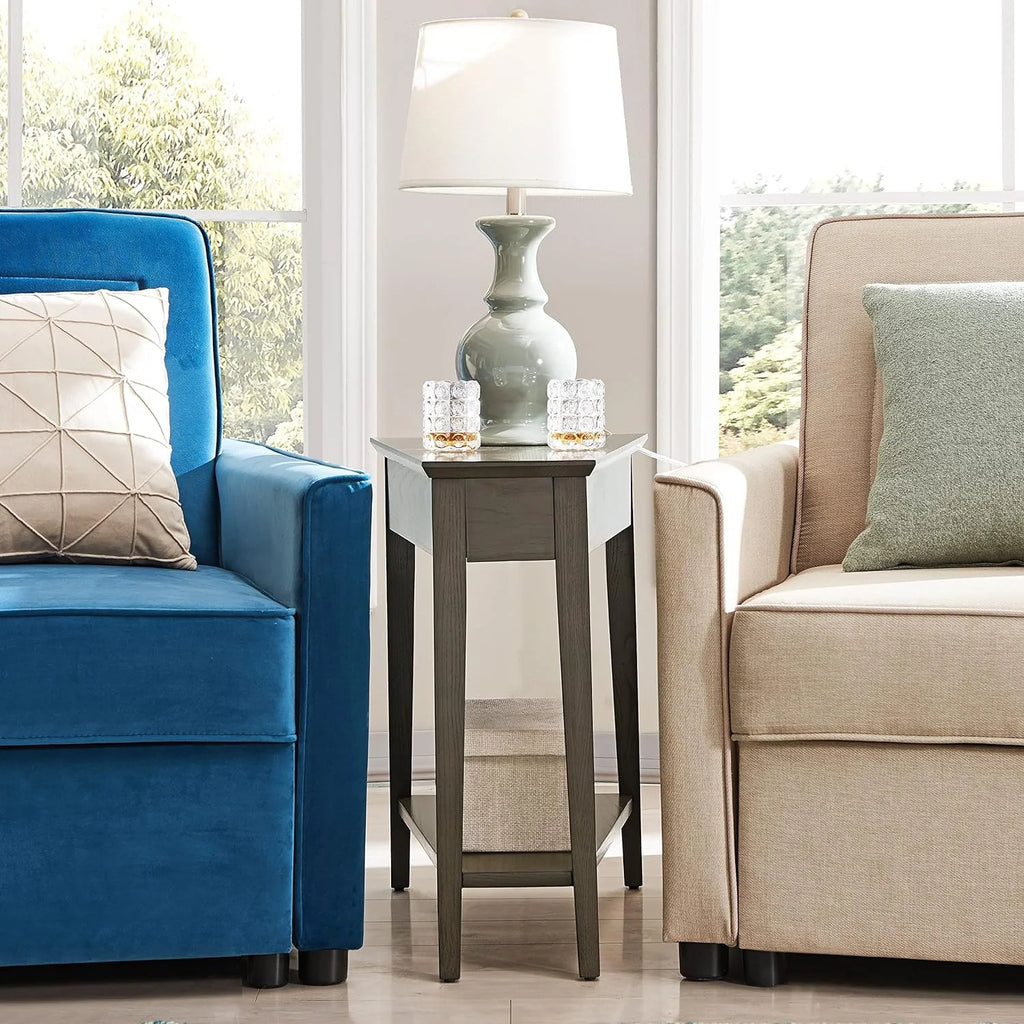 Recliner Wedge End Table B57623