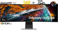 49" Curved OLED Gaming Monitor, Dual QHD, 240Hz, 0.03ms GTG, HDR10+, AMD FreeSync Premium Pro, Silver O879624