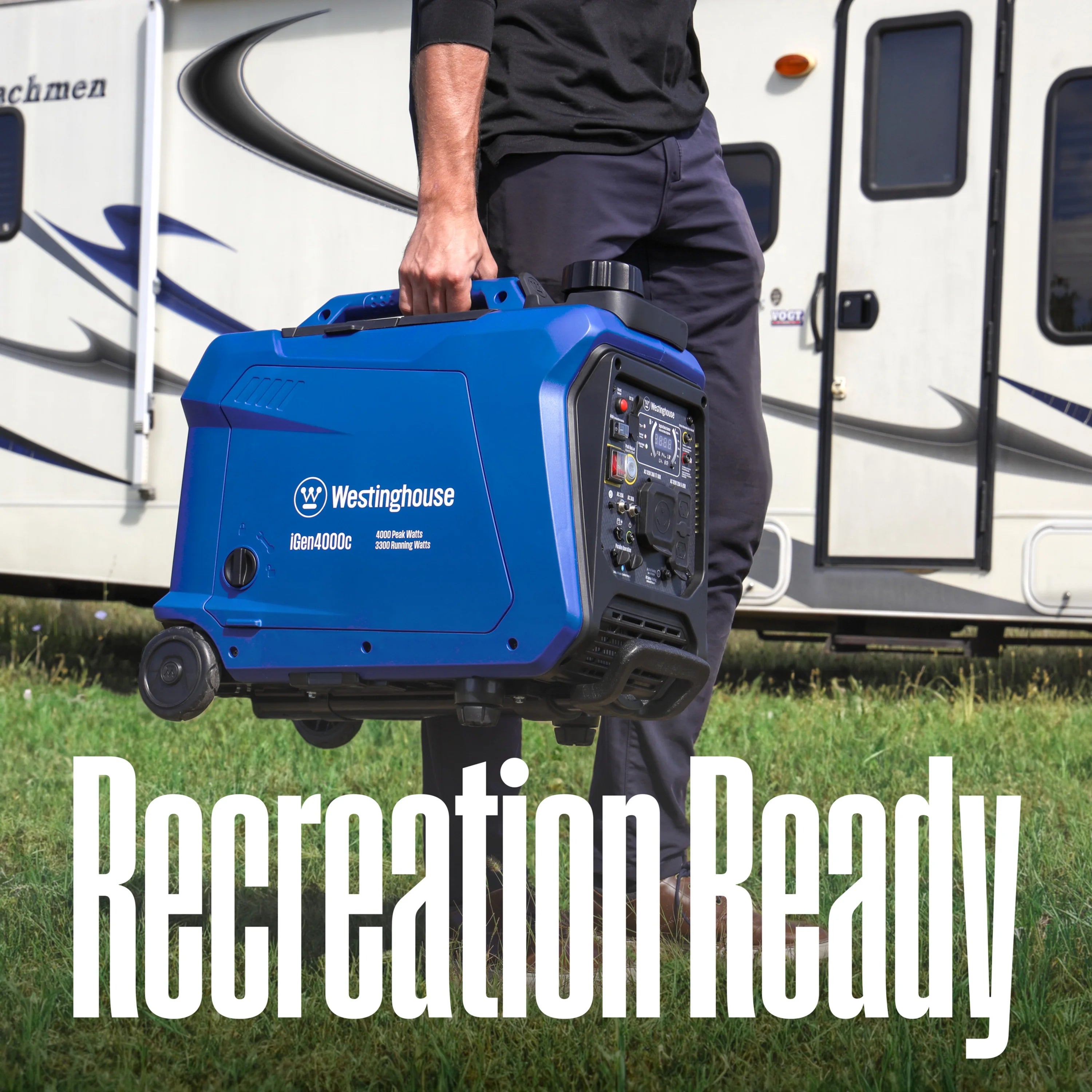 4000 Peak Watt Gas Portable Inverter Generator with Remote Start X632