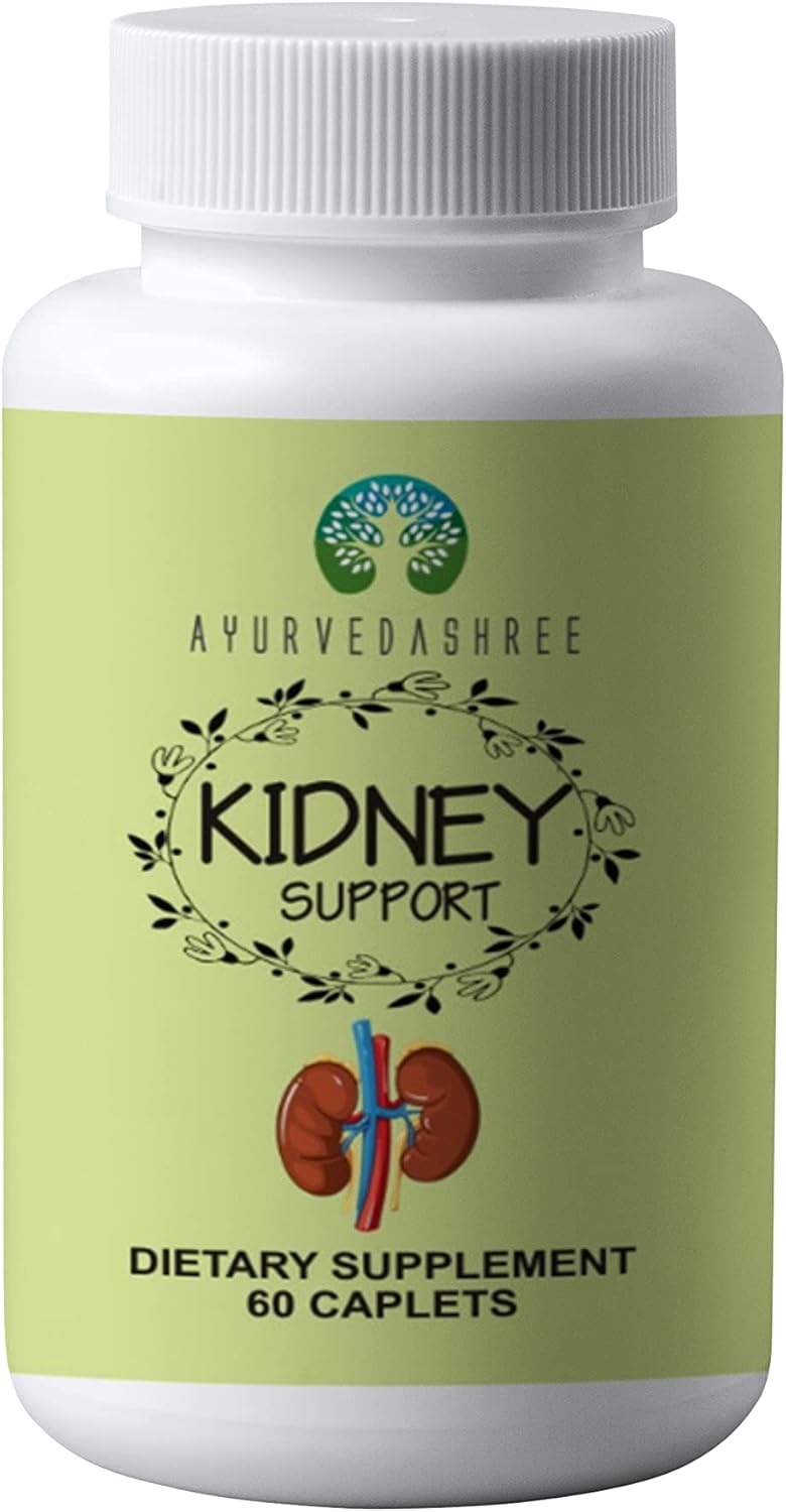 Kidney Support Herbal Supplement Vegan Gluten-Free Caplet 1000 MG T951