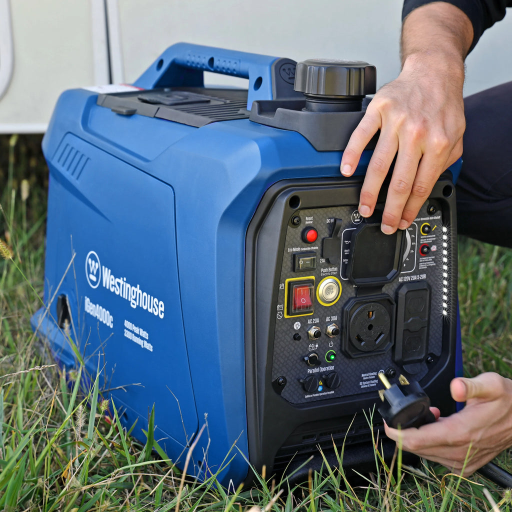 4000 Peak Watt Gas Portable Inverter Generator with Remote Start X632
