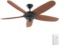 60" Outdoor Oil Rubbed Bronze Ceiling Fan S530343
