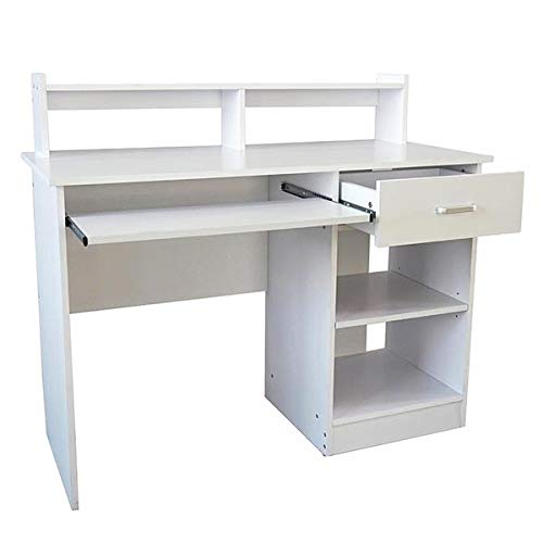 Black Wood Frame Computer Desk U41625