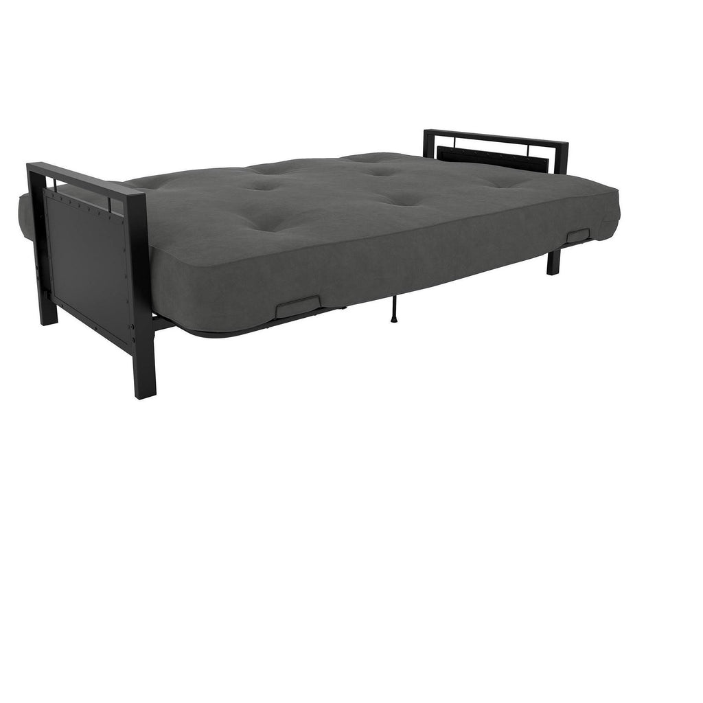 Black Metal Futon Frame H8767