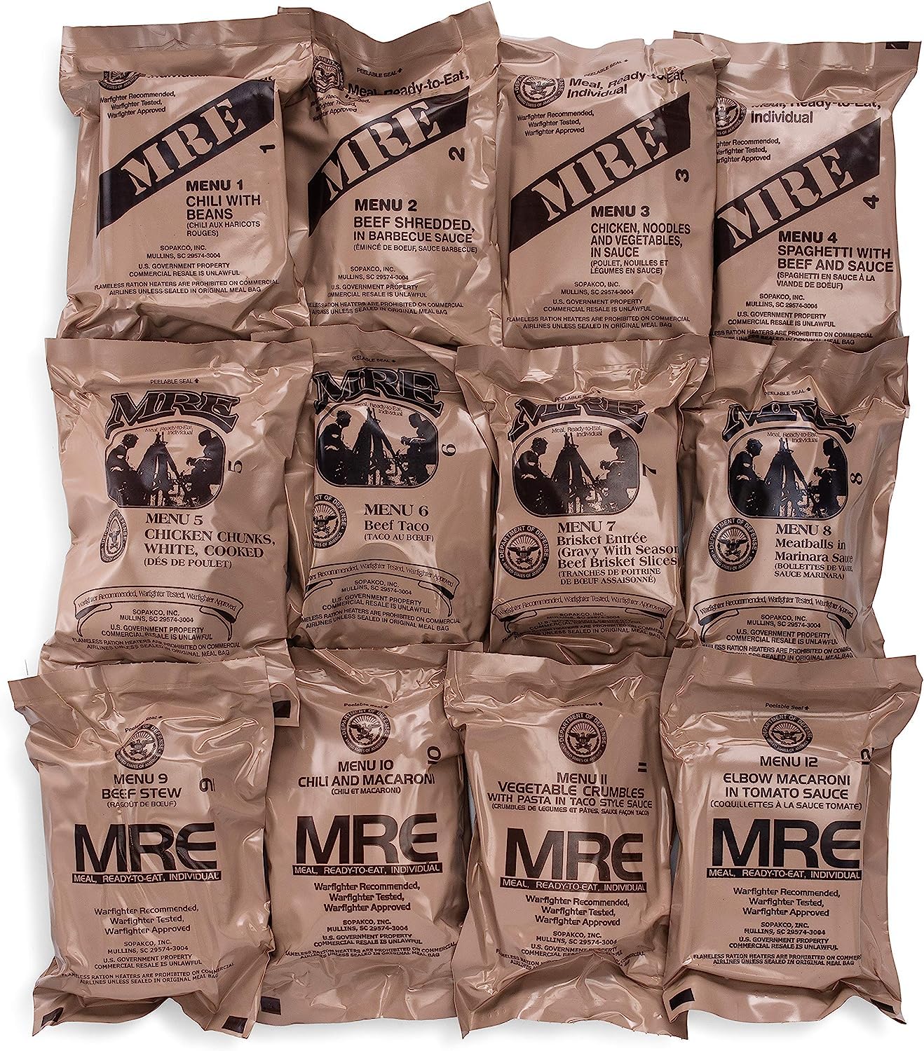 Meals-Ready-To-Eat Case O50809