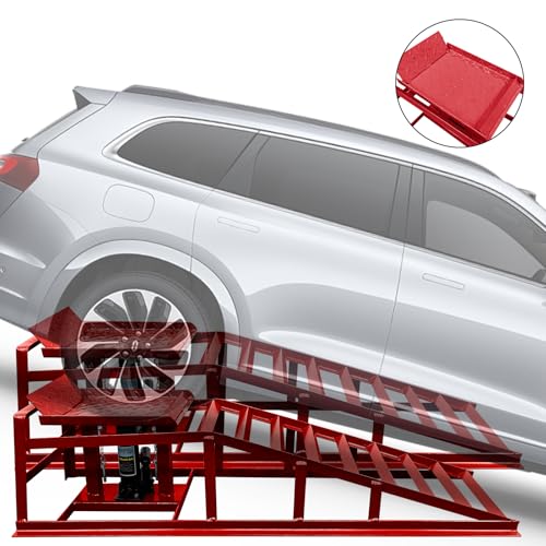 Hydraulic Car Ramps 2 Pcs 11000lbs Automotive Hydraulic Lift N168983