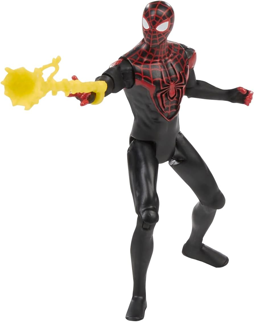4-Inch Spider-Man Miles Morales Action Figure with Accessory T172