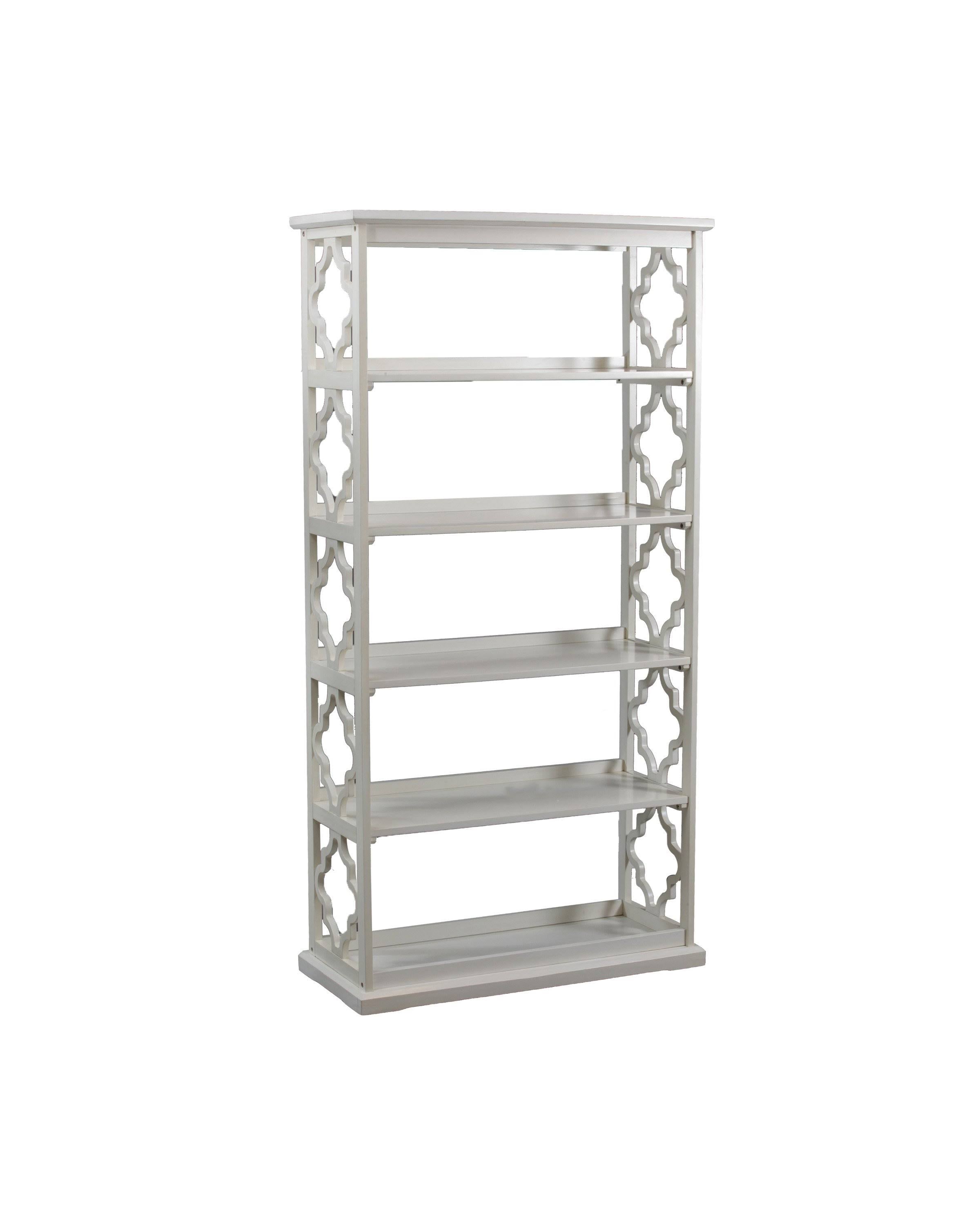 White Bookcase K65093