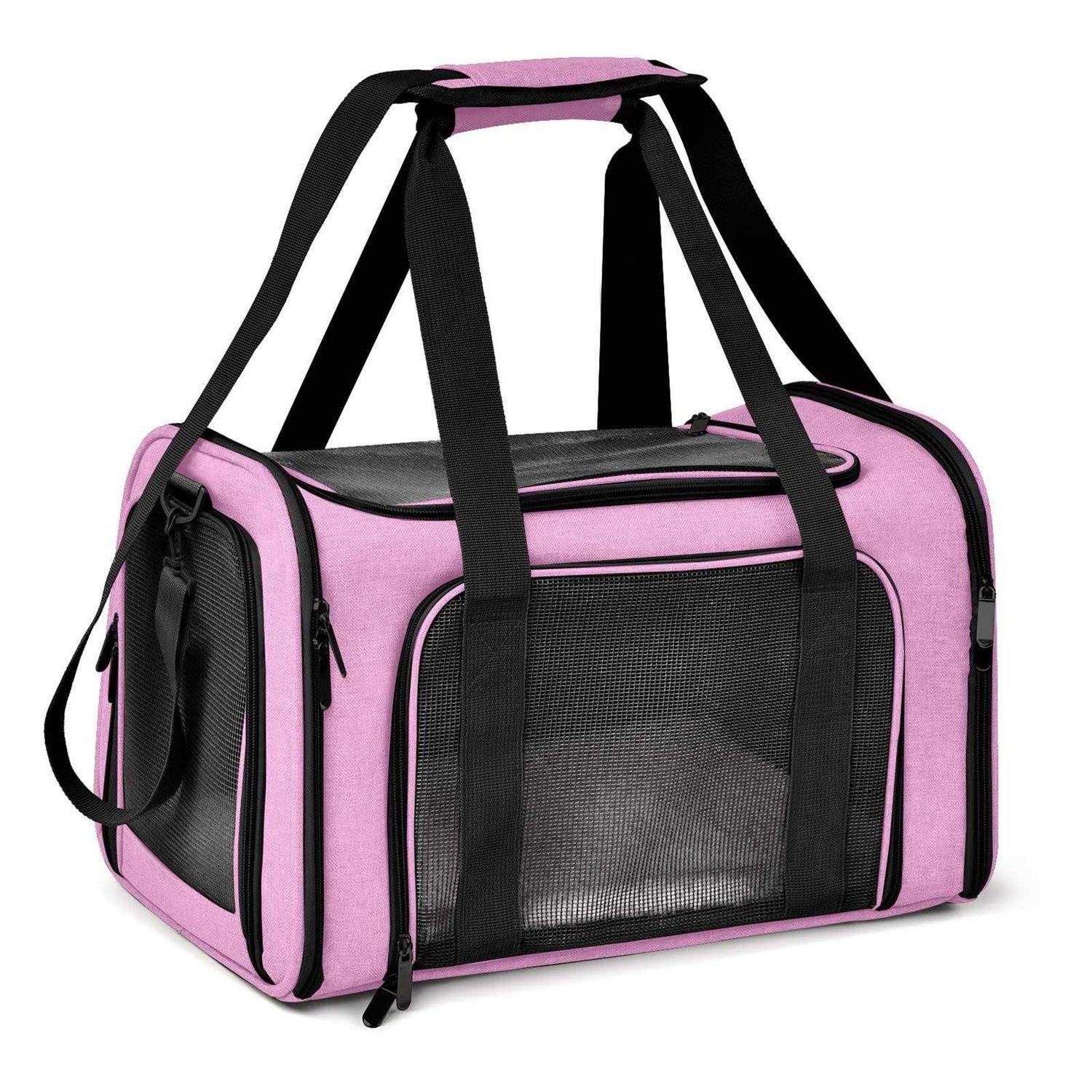 Cat Carrier for Small Medium Cats Puppies up to 15 Lbs H372