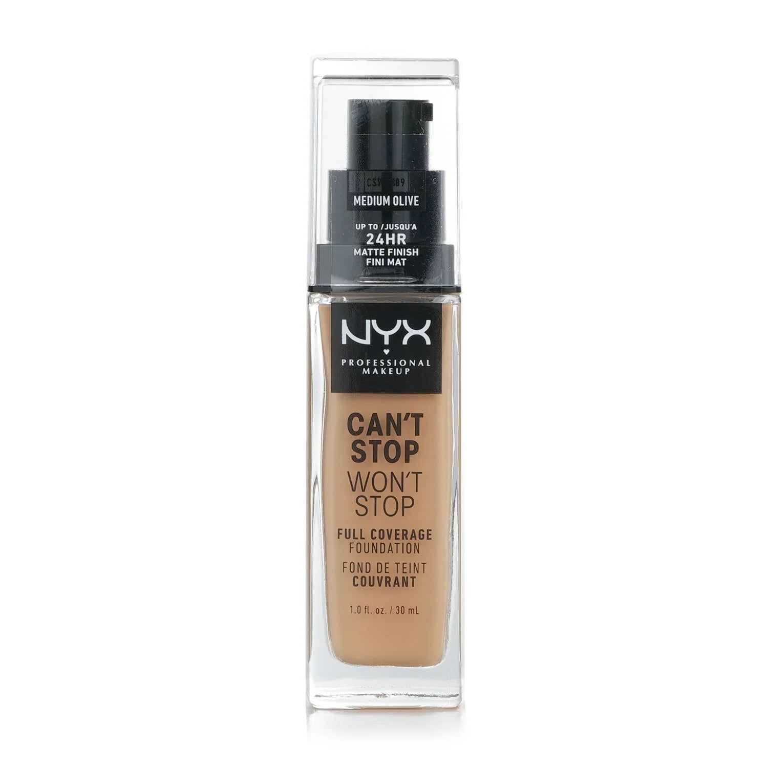 Medium Olive Full Coverage Foundation 18ml A624