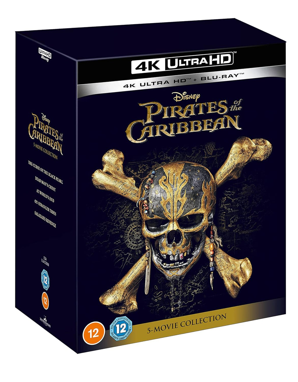 Pirates of The Caribbean 1-5 UHD Steelbook G8779