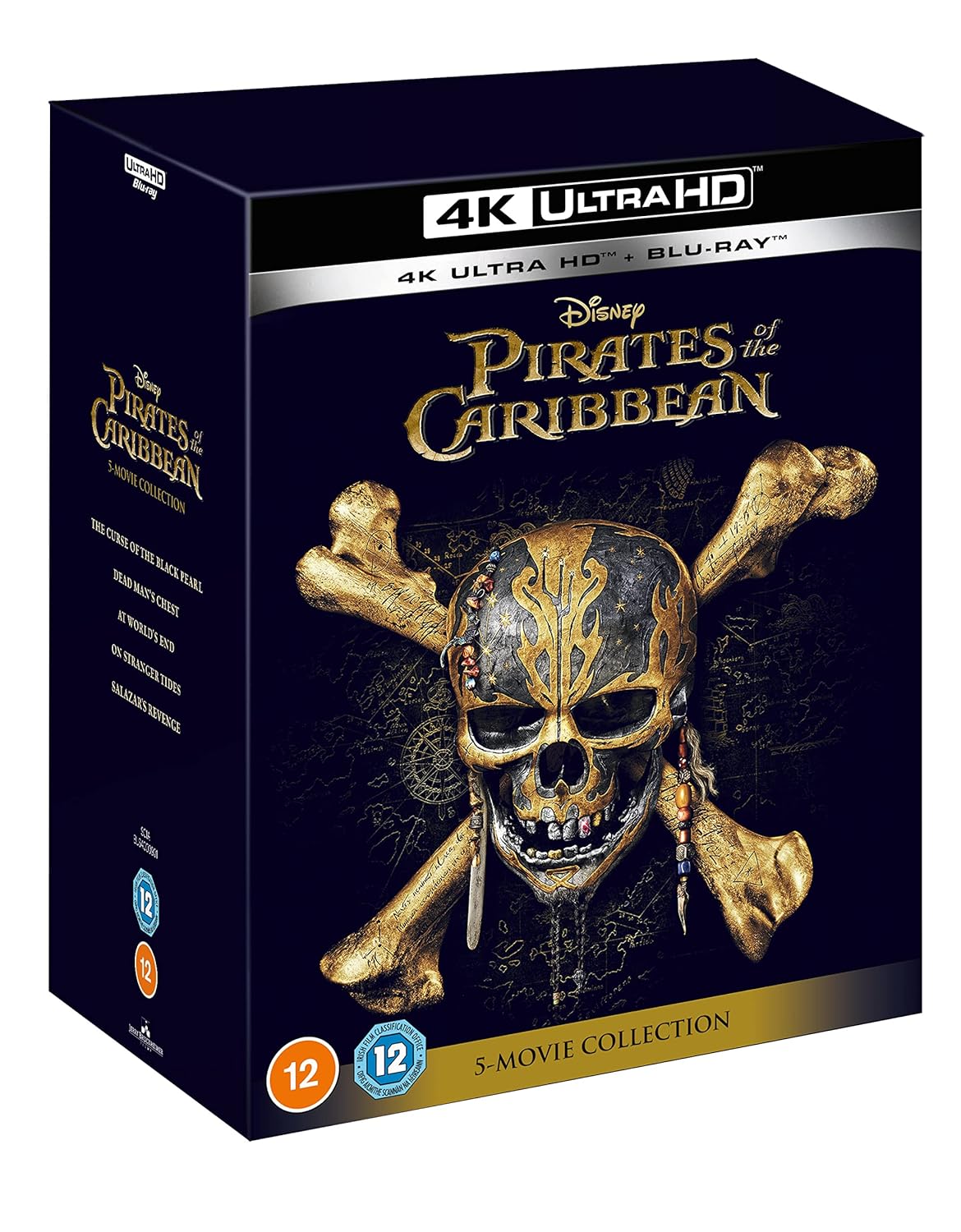 Pirates of The Caribbean 1-5 UHD Steelbook G8779
