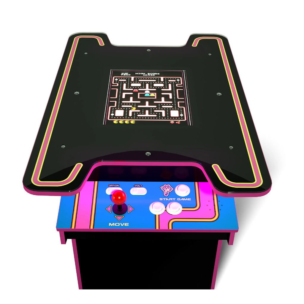 Black Head-to-Head Arcade Table with 12 Games F21811