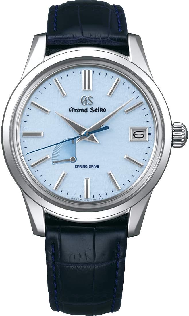 Blue Snowflake Dial Spring Drive Movement Watch H55724