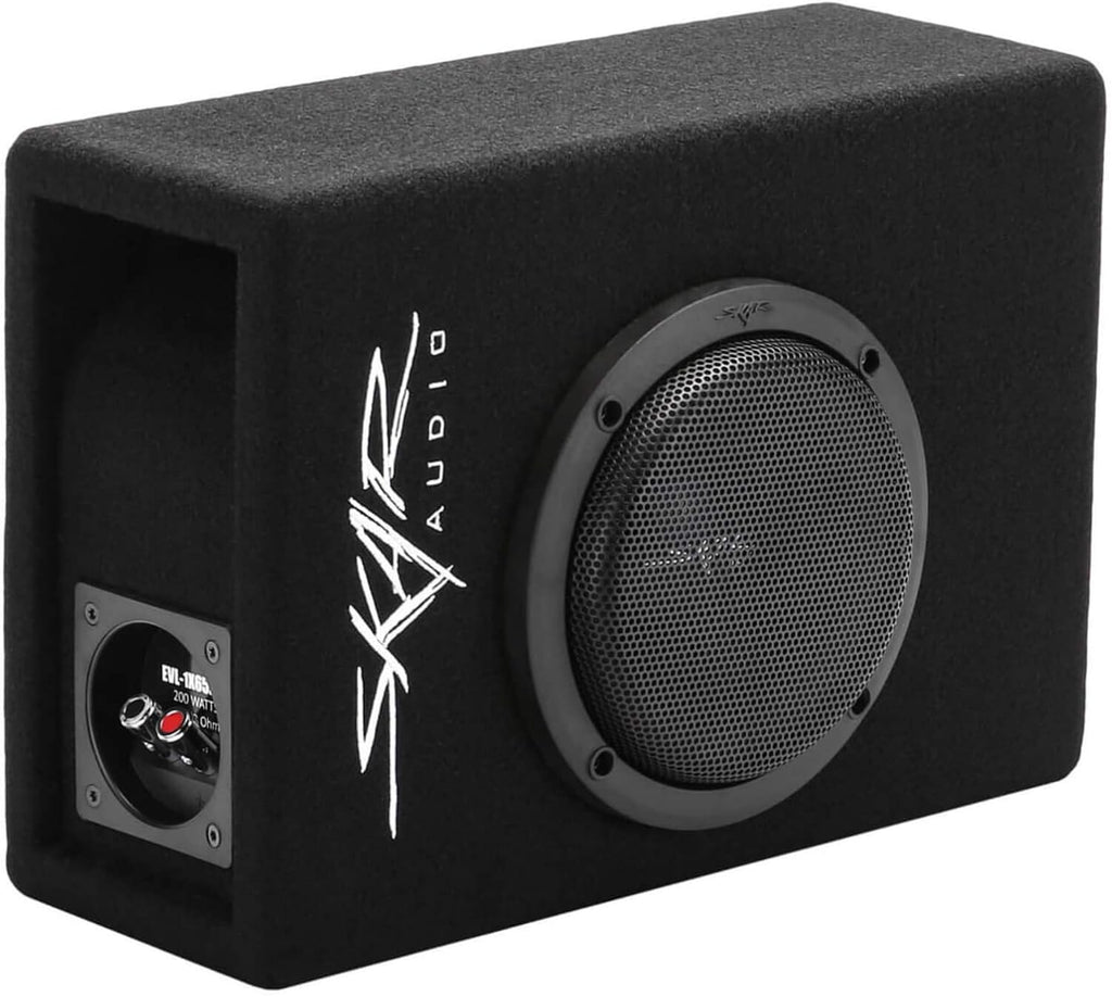 6.5" 400 Watt Low Profile Car Subwoofer Enclosure N11474