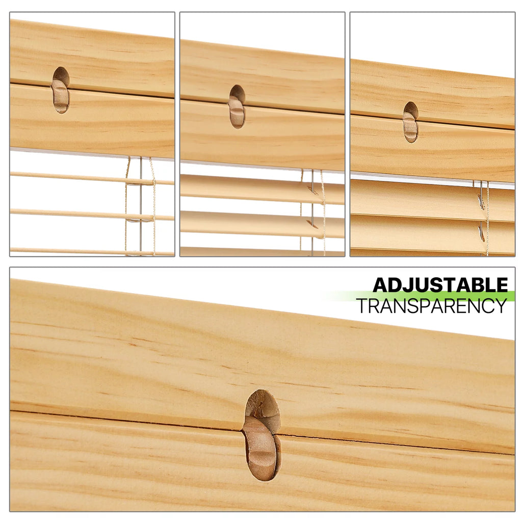 Natural 3 Panel Wood Room Divider P446