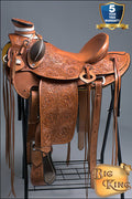 16 in Western Horse Wade Saddle Leather C594