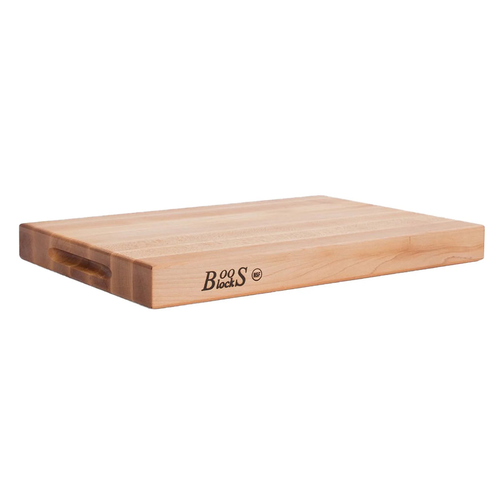 Maple Wood Reversible Edge Grain Cutting Board, 18" x 12" x 1.75" N165417