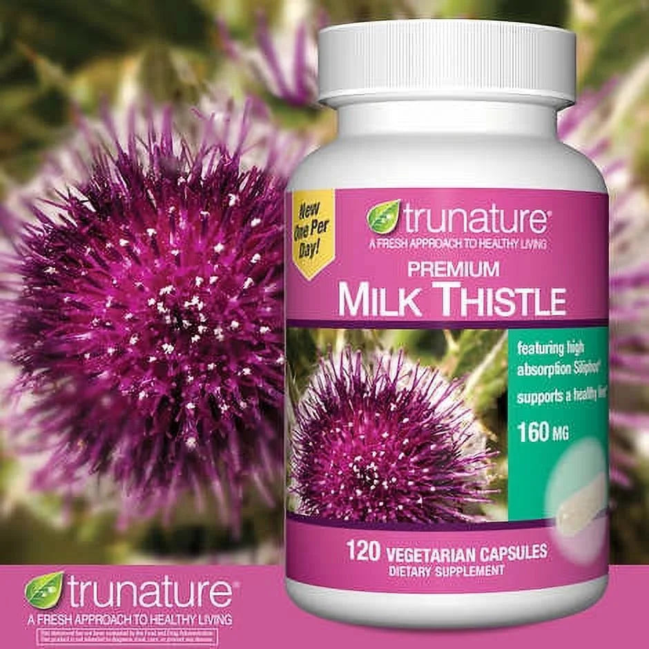 120 Vegetarian Capsules Milk Thistle B474
