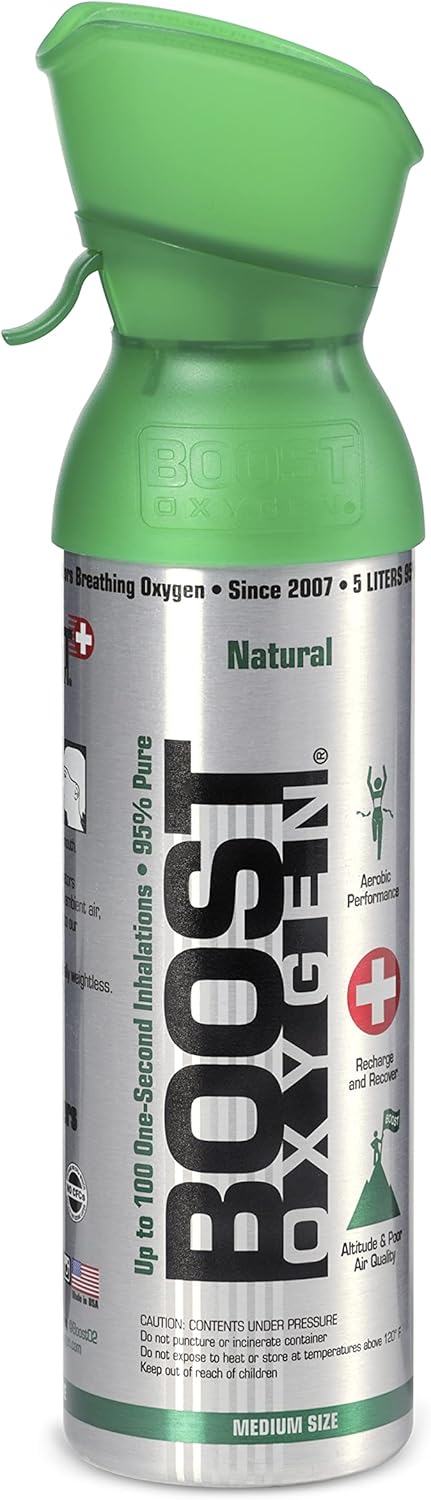 Portable 5 Liter Pure Natural Oxygen Canister Bottle V813