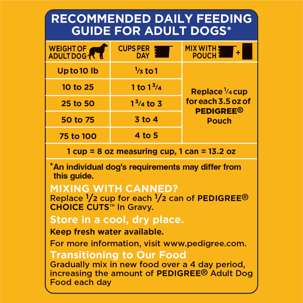 44 lb Adult Dry Dog Food Roasted Chicken Rice Vegetable Flavor Kibble M9339