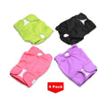 4pcs Washable Reusable Female Dog Diapers C949