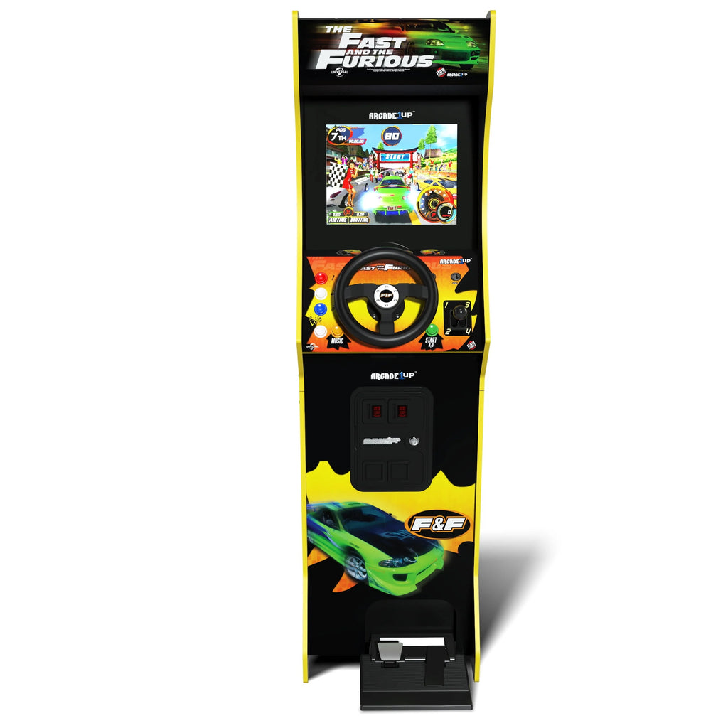 5-foot-tall stand-up arcade cabinet with 17-inch LCD screen N887