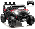 24V 4X4 Ride on Car Truck with Remote Control, 4WD/2WD Switchable Kids UTV, Blue B201