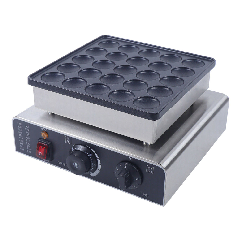800W Commercial Nonstick Waffle Maker M32943