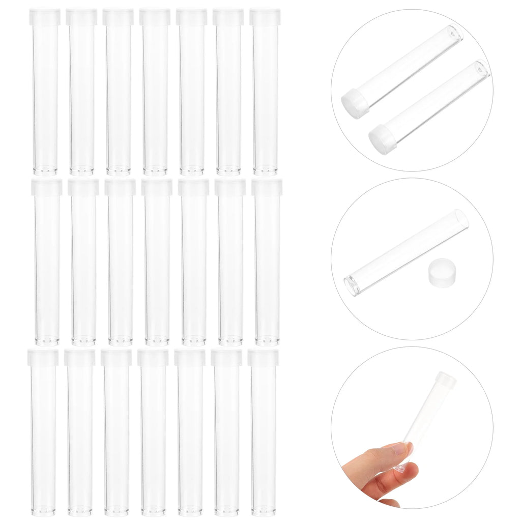 100 Pcs Clear Plastic Storage Bins G435