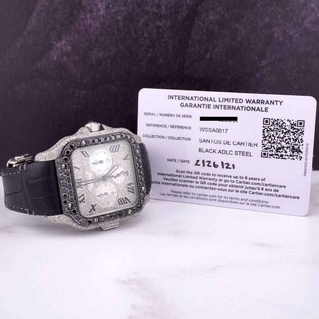 Steel Watch with Diamonds H58793