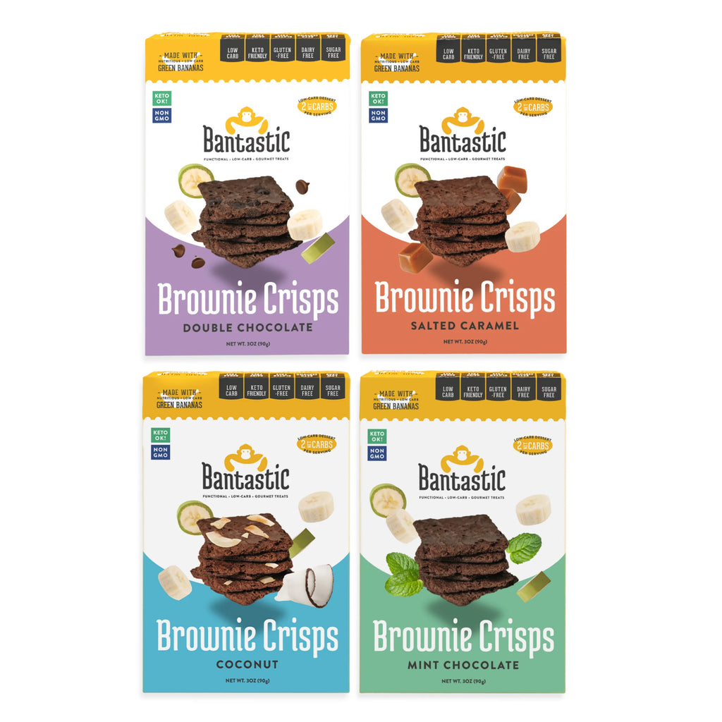 Sugar-free Brownie Variety 4-Pack 3oz Each T2885