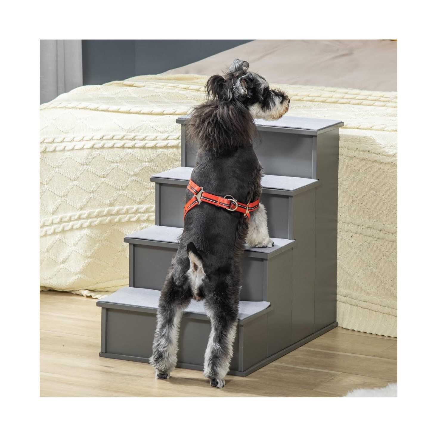 Pet Stairs with Cushioned Removable Covering I62297