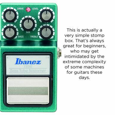 Bass Tube Screamer Overdrive Pedal A966