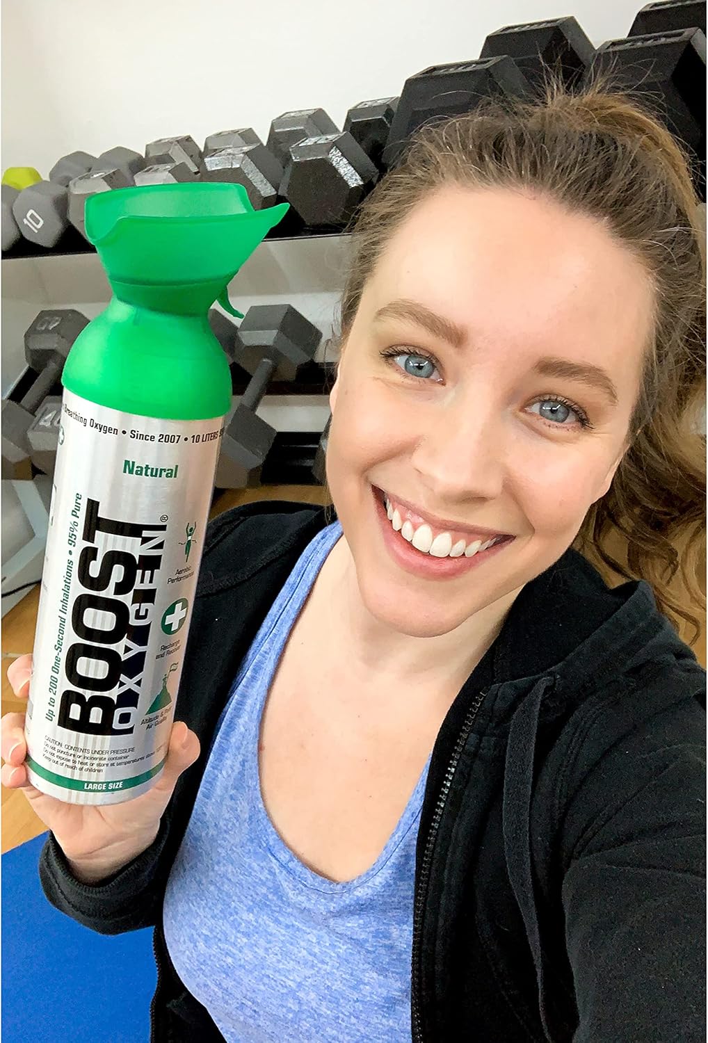 Portable 5 Liter Pure Natural Oxygen Canister Bottle V813