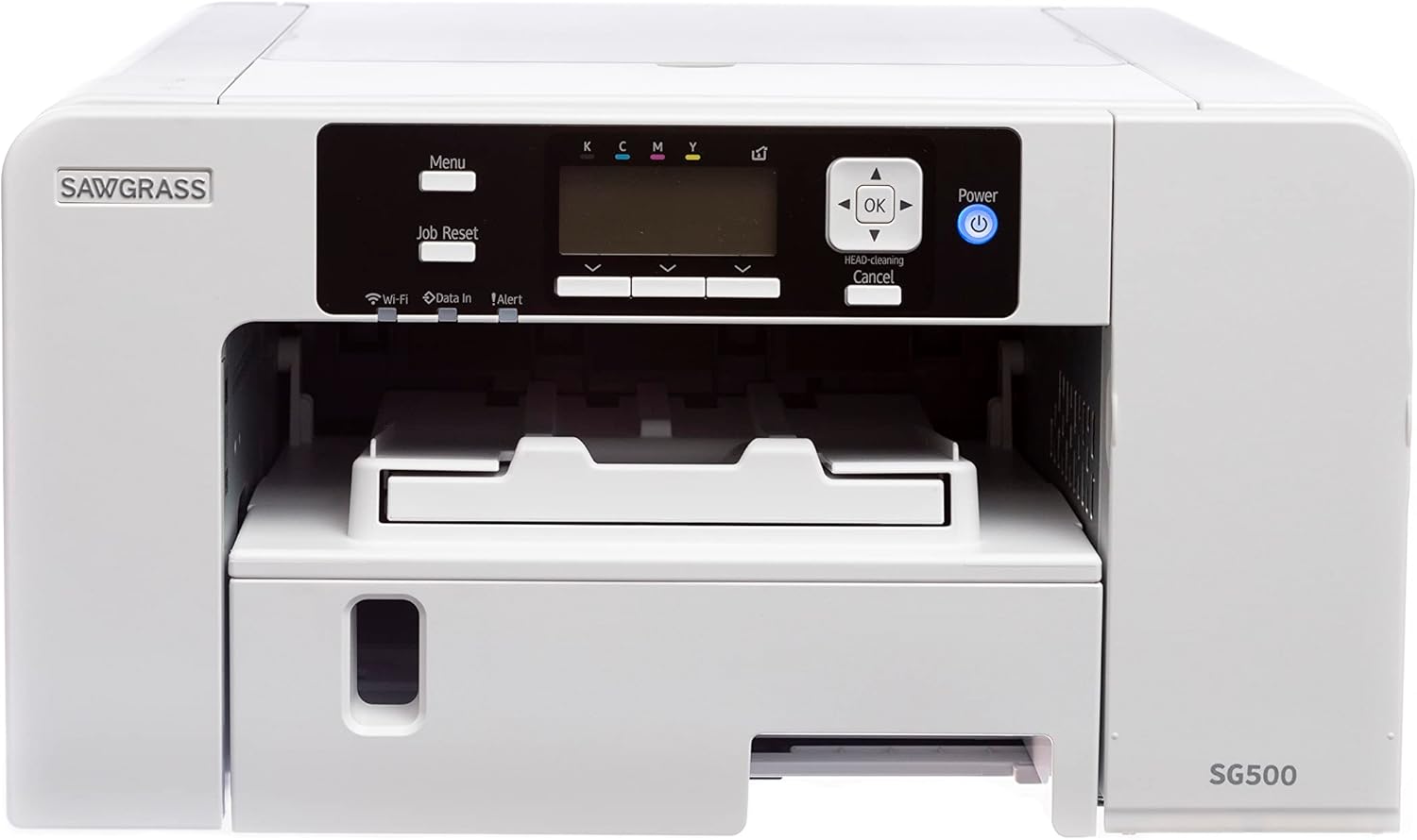 White Sublimation Printer Starter Bundle with Inks, Paper, Tapes, Blanks Pack & Dust Cover V1353