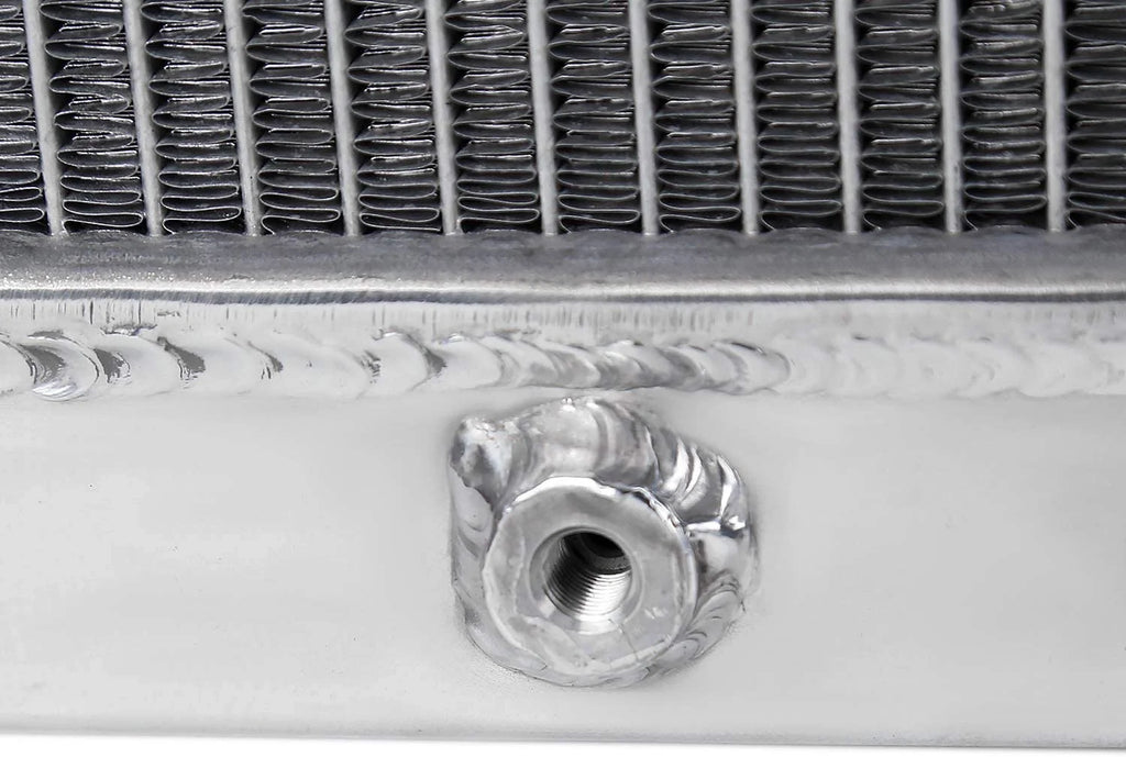 62mm 3Row Aluminum Radiator For 1955-1957 Chevy Bel Air Nomad V8 MT I32446