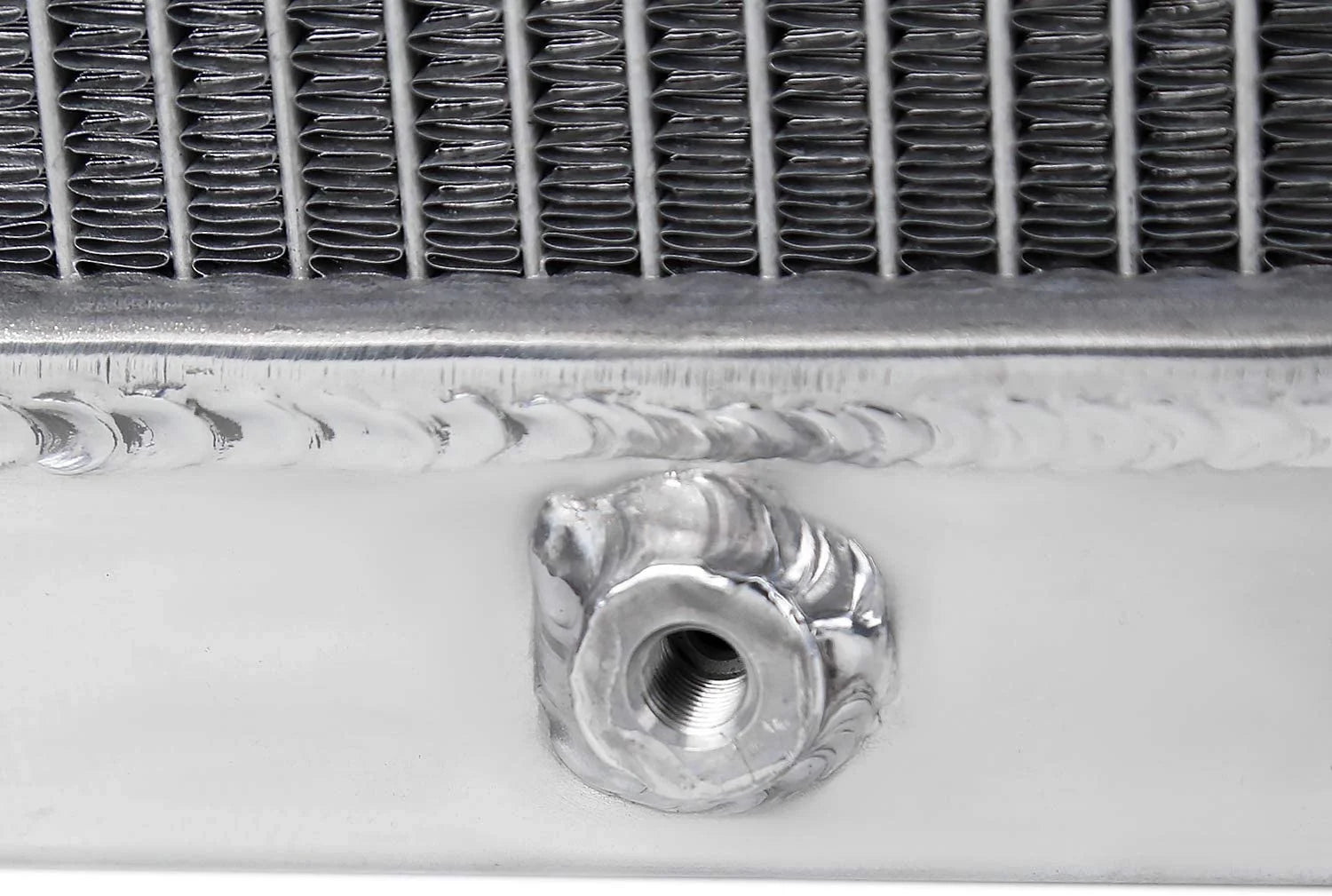 62mm 3Row Aluminum Radiator For 1955-1957 Chevy Bel Air Nomad V8 MT I32446