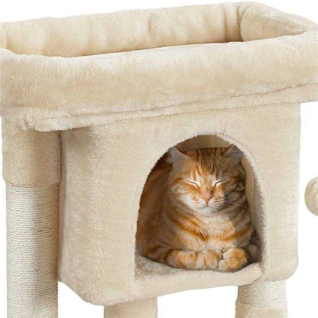 2-Level 23.5-in Plush Cat Tree O51789