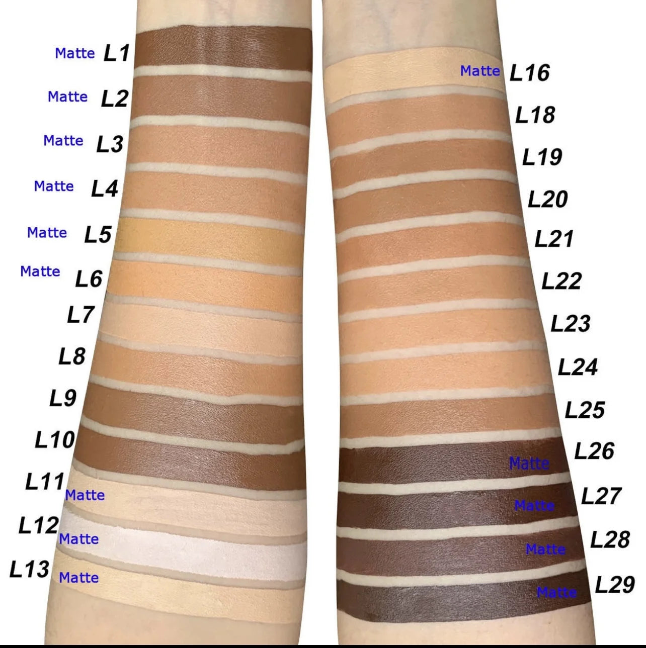 PURE MATTE LIQUID FOUNDATION SPF 15 OIL FREE HIGH COVERAGE S3758