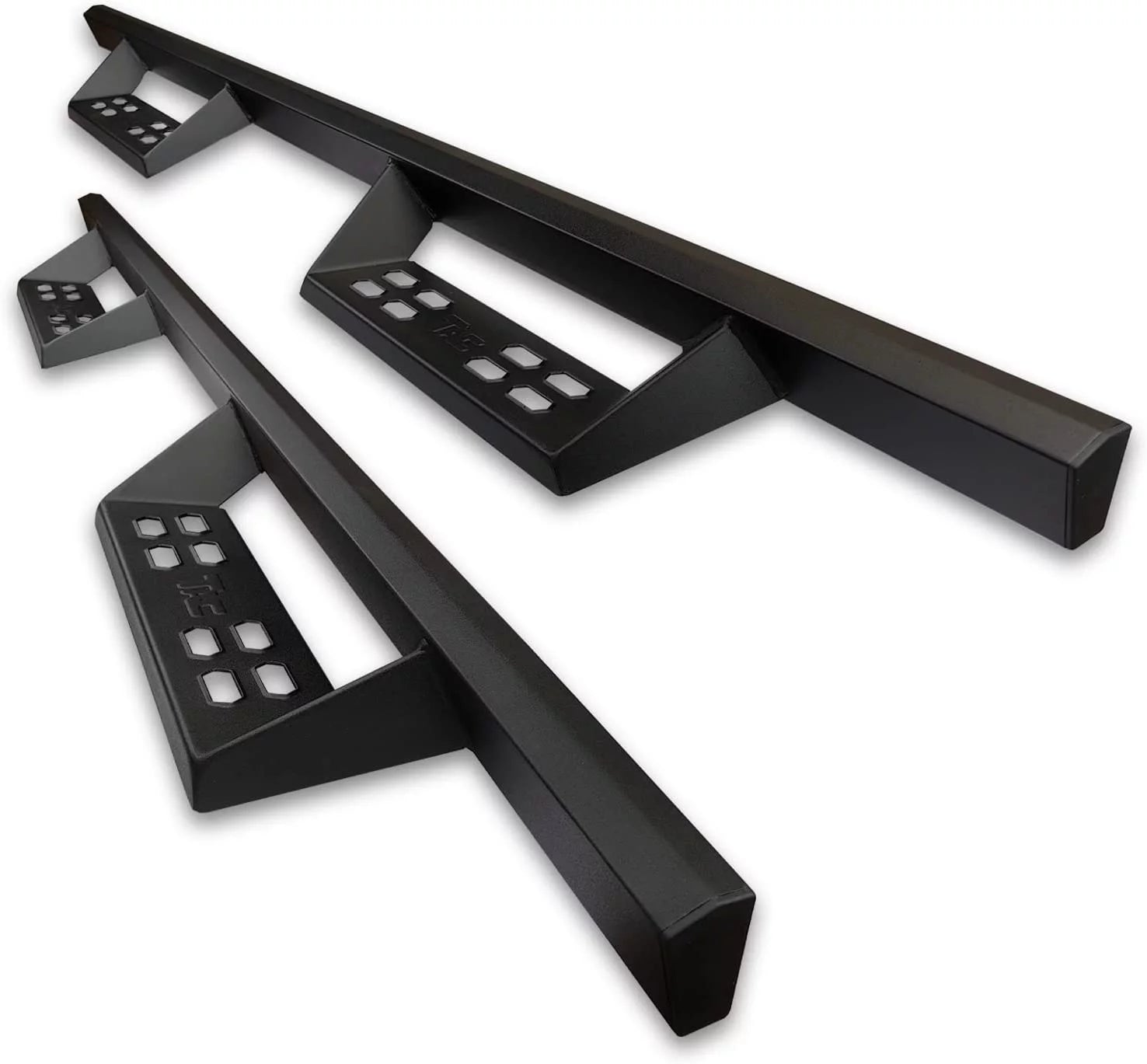 Black Side Steps Nerf Bars Rock Slider Armor (2pcs) H98816