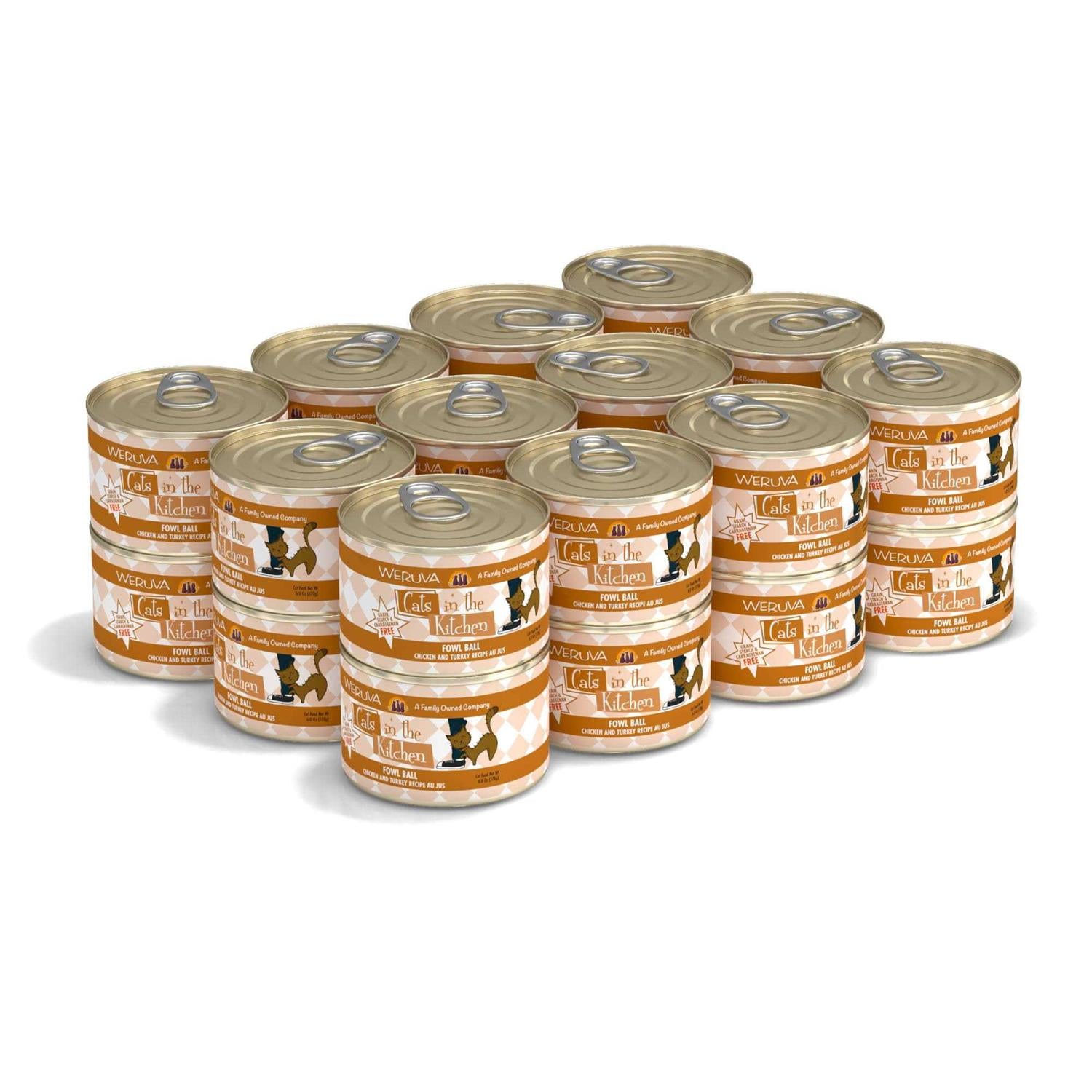 Cats in The Kitchen Fowl Ball Cat Food L306