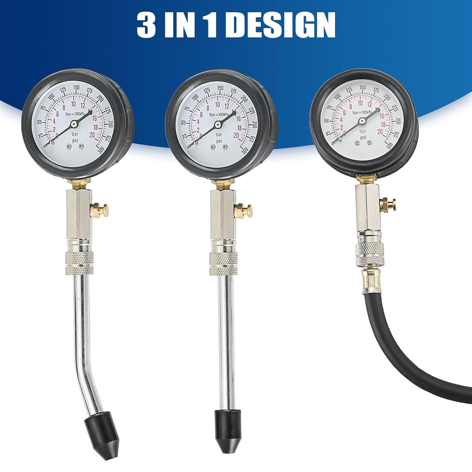 Compression Tester Kit Engine Compression Gauge G686344