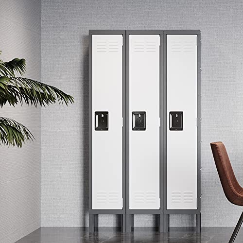 Gray 5 Door Steel Storage Cabinet S1064
