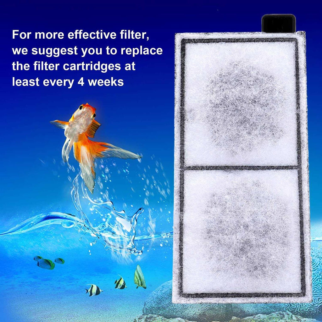 8 Pack Aquarium Filter Cartridge Replacement J31273